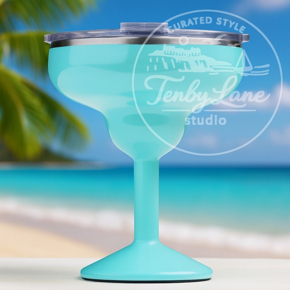 ORCA Rita Seafoam 13oz Insulated Stainless Steel Margarita‎ Cup with Lid